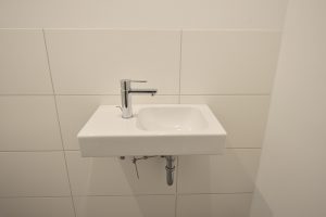 Gästebad mit Fußbodenheizung